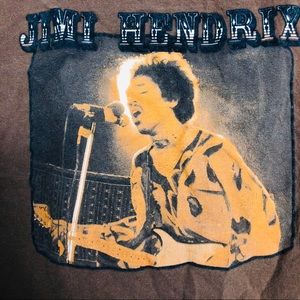 Vintage Jimi Hendrix Graphic tee, XL, Brown
